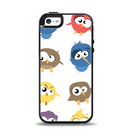 The Crazy Birds Apple iPhone 5-5s Otterbox Symmetry Case Skin Set