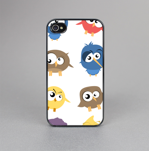 The Crazy Birds Skin-Sert for the Apple iPhone 4-4s Skin-Sert Case