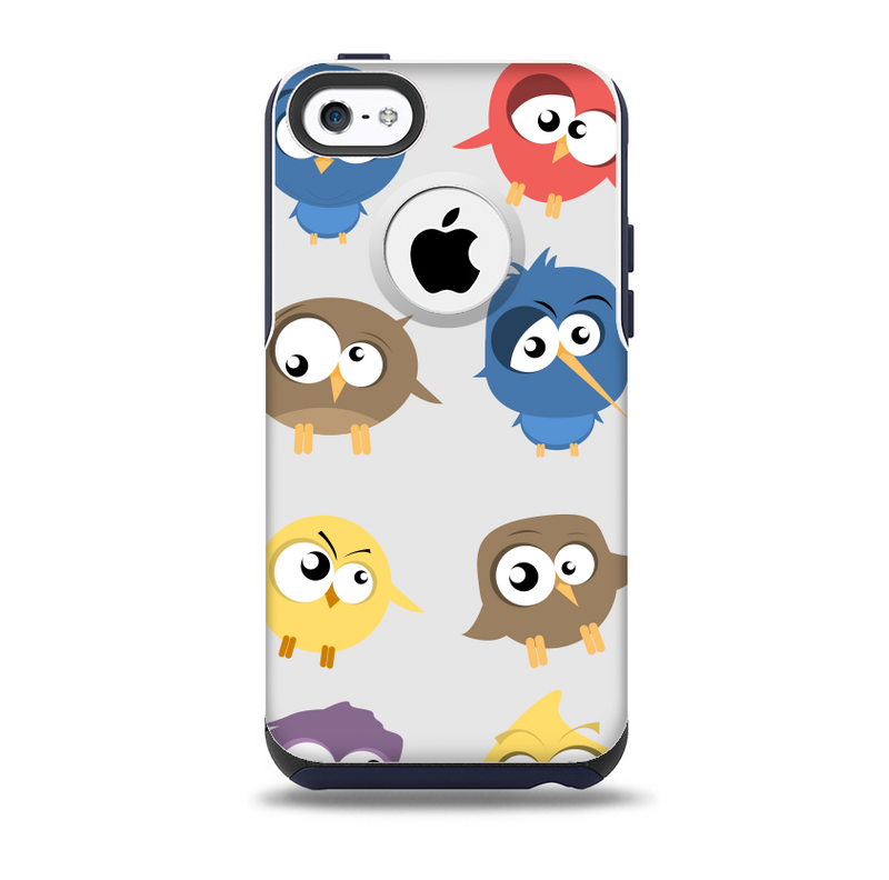 The Crazy Birds Skin for the iPhone 5c OtterBox Commuter Case
