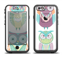 The Crazy Cartoon Owls Apple iPhone 6/6s LifeProof Fre Case Skin Set