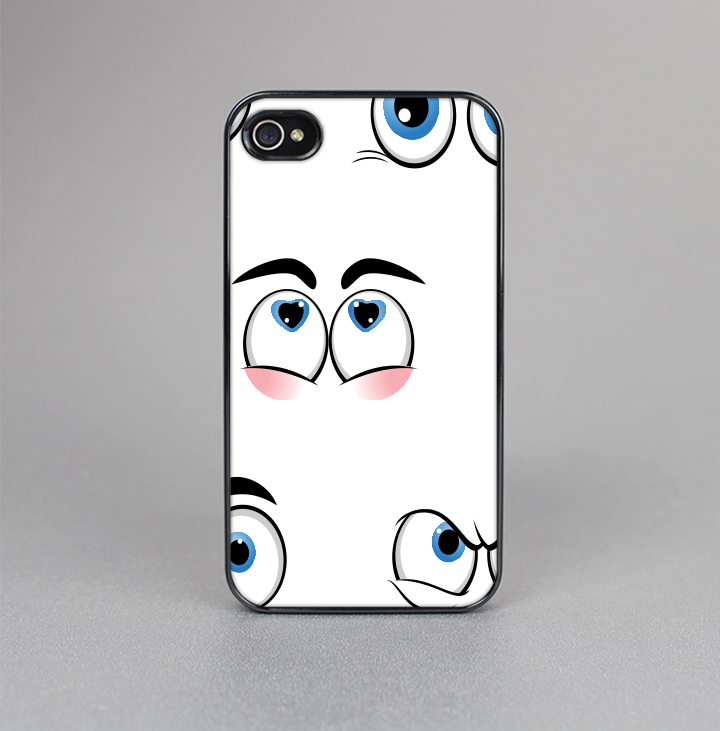 The Crazy Eyes Skin-Sert for the Apple iPhone 4-4s Skin-Sert Case