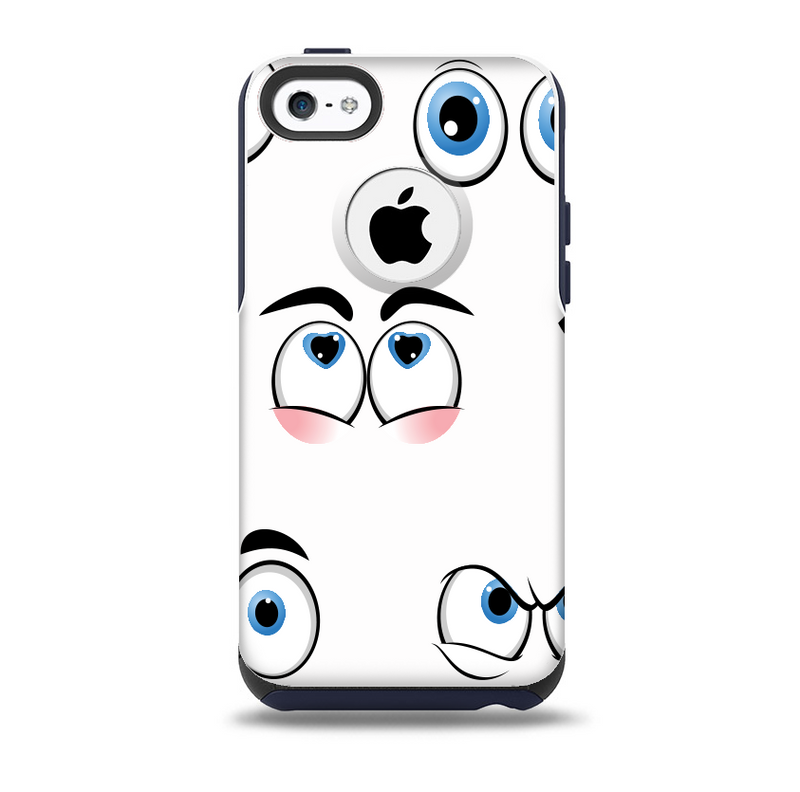 The Crazy Eyes Skin for the iPhone 5c OtterBox Commuter Case