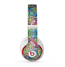 The Crazy Neon Mirrored Swirls Skin for the Beats by Dre Studio (2013+ Version) Headphones