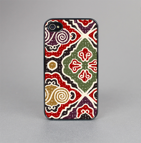 The Creative Colorful Swirl Design Skin-Sert for the Apple iPhone 4-4s Skin-Sert Case