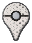 The Crossed Arrown All Over Pattern Pokémon GO Plus Vinyl Protective Decal Skin Kit
