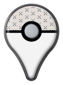 The Crossed Arrown All Over Pattern Pokémon GO Plus Vinyl Protective Decal Skin Kit