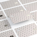 The Crossed Arrown All Over Pattern - Premium Protective Decal Skin-Kit for the Apple Credit Card