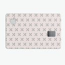 The Crossed Arrown All Over Pattern - Premium Protective Decal Skin-Kit for the Apple Credit Card
