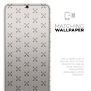 The Crossed Arrown All Over Pattern - Premium Vinyl Skin Decal for Samsung Galaxy S25 Ultra, S24, S23, S22 & All Galaxy S Models