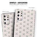 The Crossed Arrown All Over Pattern - Premium Vinyl Skin Decal for Samsung Galaxy S25 Ultra, S24, S23, S22 & All Galaxy S Models