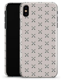 The Crossed Arrown All Over Pattern - iPhone X Clipit Case