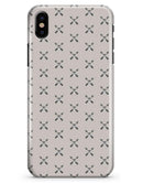 The Crossed Arrown All Over Pattern - iPhone X Clipit Case