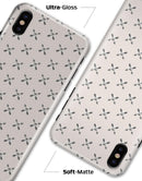 The Crossed Arrown All Over Pattern - iPhone X Clipit Case