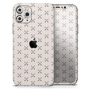 The Crossed Arrown All Over Pattern - Protective Skin Wrap & Decal – Compatible with iPhone SE to iPhone 17 Pro Max (All Models)