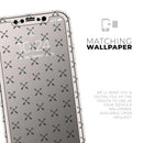 The Crossed Arrown All Over Pattern - Protective Skin Wrap & Decal – Compatible with iPhone SE to iPhone 17 Pro Max (All Models)