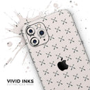 The Crossed Arrown All Over Pattern - Protective Skin Wrap & Decal – Compatible with iPhone SE to iPhone 17 Pro Max (All Models)