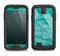 The Crumpled Trendy Green Texture Samsung Galaxy S4 LifeProof Fre Case Skin Set