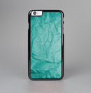 The Crumpled Trendy Green Texture Skin-Sert Case for the Apple iPhone 6 Plus