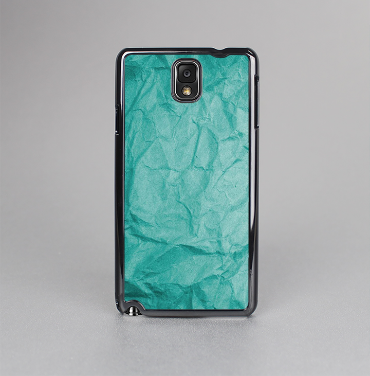 The Crumpled Trendy Green Texture Skin-Sert Case for the Samsung Galaxy Note 3