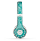 The Crumpled Trendy Green Texture Skin for the Beats by Dre Solo 2 Headphones