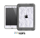 The Crumpled White Paper Skin for the Apple iPad Mini LifeProof Case