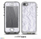 The Crumpled White Paper Skin for the iPhone 5-5s NUUD LifeProof Case