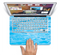 The Crystal Clear Water Skin Set for the Apple MacBook Air 13"