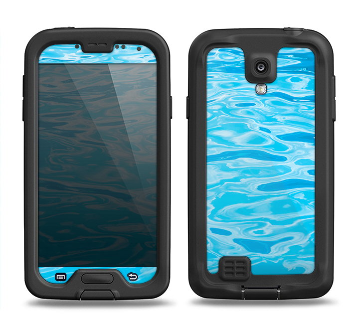 The Crystal Clear Water Samsung Galaxy S4 LifeProof Fre Case Skin Set
