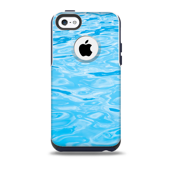The Crystal Clear Water Skin for the iPhone 5c OtterBox Commuter Case