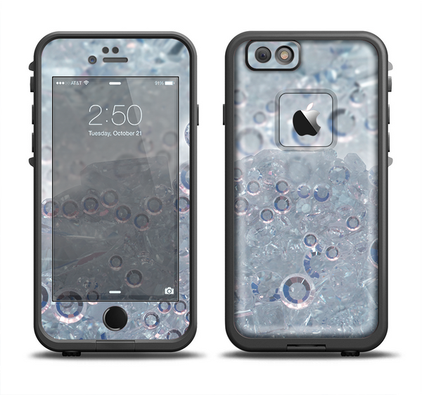 The Crystalized Apple iPhone 6 LifeProof Fre Case Skin Set