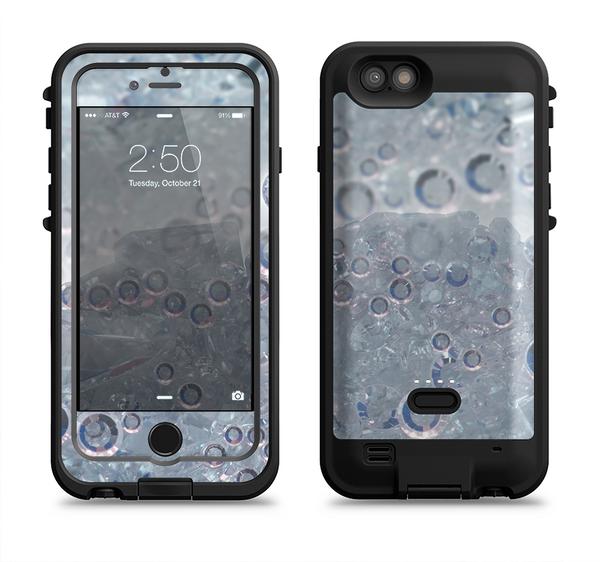 The Crystalized Apple iPhone 6/6s LifeProof Fre POWER Case Skin Set