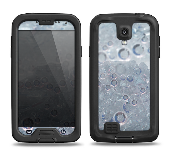 The Crystalized Samsung Galaxy S4 LifeProof Nuud Case Skin Set