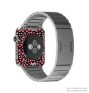The Cut Pink Paw Prints Full-Body Skin Set for the Apple Watch