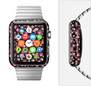 The Cut Pink Paw Prints Full-Body Skin Set for the Apple Watch