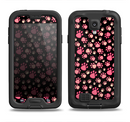 The Cut Pink Paw Prints Samsung Galaxy S4 LifeProof Fre Case Skin Set