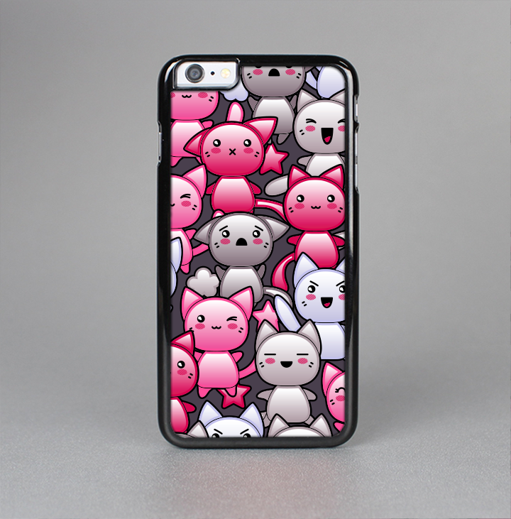 The Cute Abstract Kittens Skin-Sert Case for the Apple iPhone 6 Plus