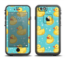 The Cute Rubber Duckees Apple iPhone 6/6s LifeProof Fre Case Skin Set