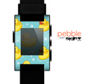 The Cute Rubber Duckees Skin for the Pebble SmartWatch