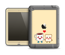 The Cute Toast & Mug Breakfast Couple Apple iPad Air LifeProof Fre Case Skin Set