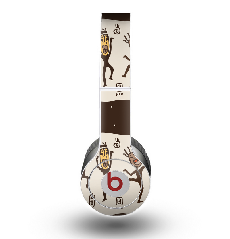 The Dancing Aztec Masked Cave-Men Skin for the Beats by Dre Original Solo-Solo HD Headphones
