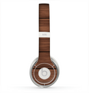 The Dark-Grained Wood Planks V4 Skin for the Beats by Dre Solo 2 Headphones