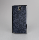 The Dark Black & Purple Delicate Pattern Skin-Sert Case for the Samsung Galaxy Note 3