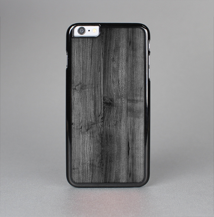 The Dark Black WoodGrain Skin-Sert Case for the Apple iPhone 6 Plus