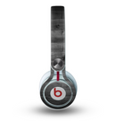 The Dark Black WoodGrain Skin for the Beats by Dre Mixr Headphones