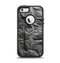 The Dark Black Wrinkled Paper Apple iPhone 5-5s Otterbox Defender Case Skin Set