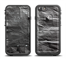 The Dark Black Wrinkled Paper Apple iPhone 6/6s LifeProof Fre Case Skin Set