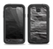 The Dark Black Wrinkled Paper Samsung Galaxy S4 LifeProof Fre Case Skin Set