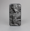 The Dark Black Wrinkled Paper Skin-Sert for the Apple iPhone 4-4s Skin-Sert Case