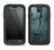 The Dark Blue Cracked Texture Samsung Galaxy S4 LifeProof Fre Case Skin Set
