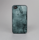 The Dark Blue Cracked Texture Skin-Sert for the Apple iPhone 4-4s Skin-Sert Case